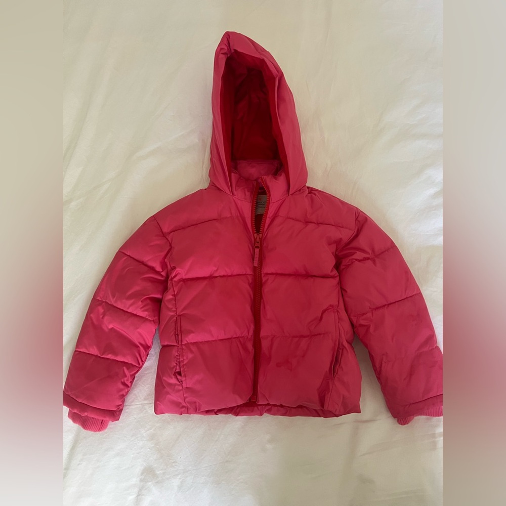 Crewcuts Girls Cropped Puffer Jacket